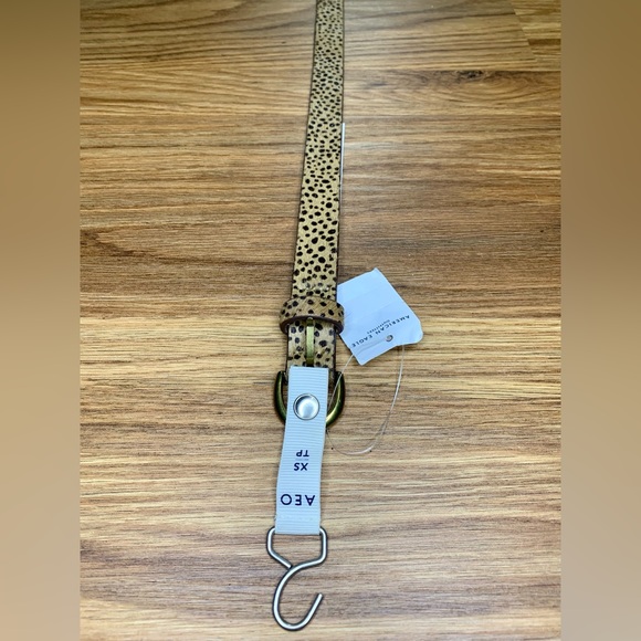 Aeropostale animal print Belt, 100% leather. Size small. NWT Riverdale tv show. - Picture 2 of 6